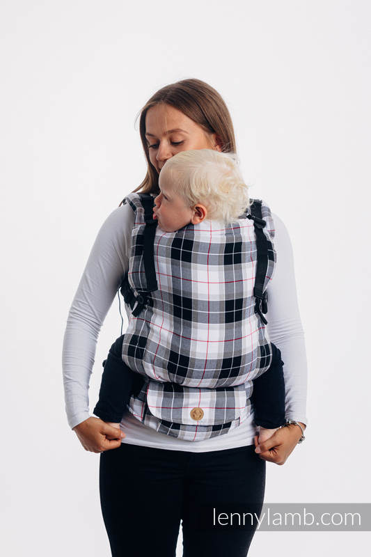 LennyUpGrade Carrier, Standard Size, twill weave 100% cotton - ARCADIA PLAID #babywearing