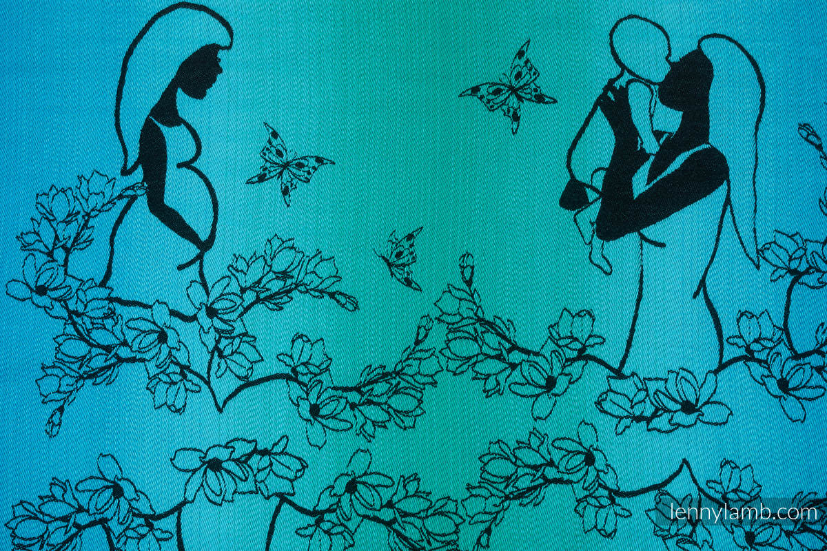 Shawl made of wrap fabric (100% cotton) - MATERNITY  #babywearing