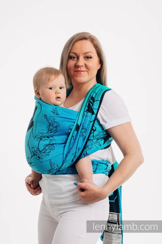 Baby Wrap, Jacquard Weave (100% cotton) - MATERNITY - size XS (3.6 m) #babywearing