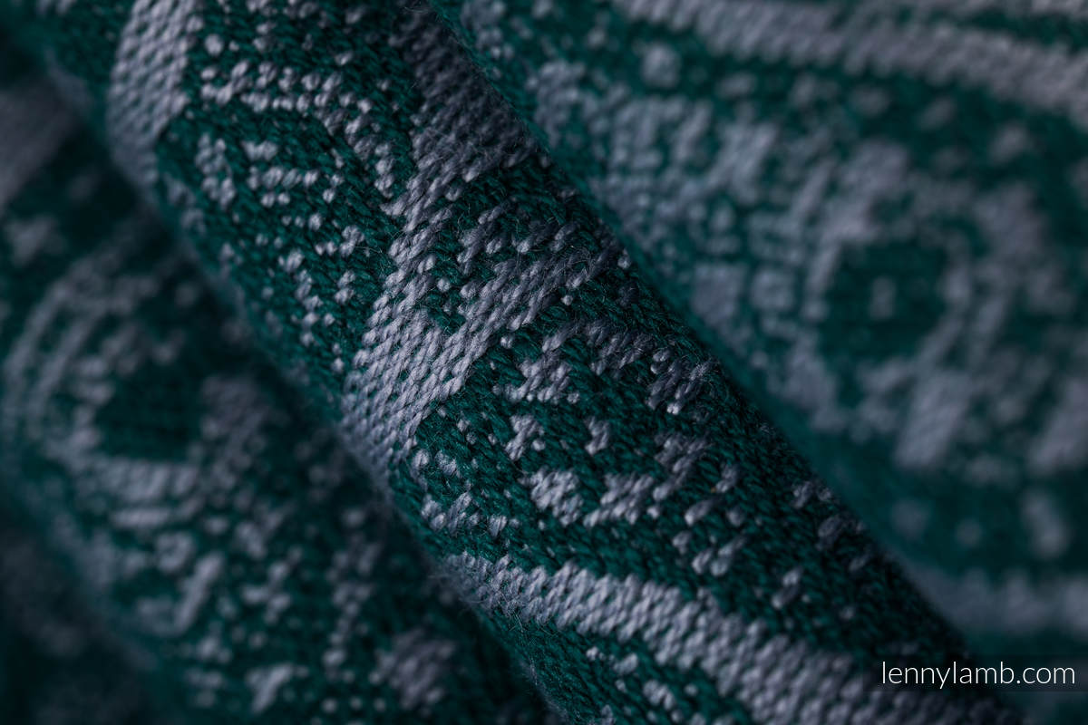 Turnbeutel, hergestellt vom gewebten Stoff (100% Baumwolle) - PAISLEY - HABITAT - Standard Größe 32cmx43cm #babywearing