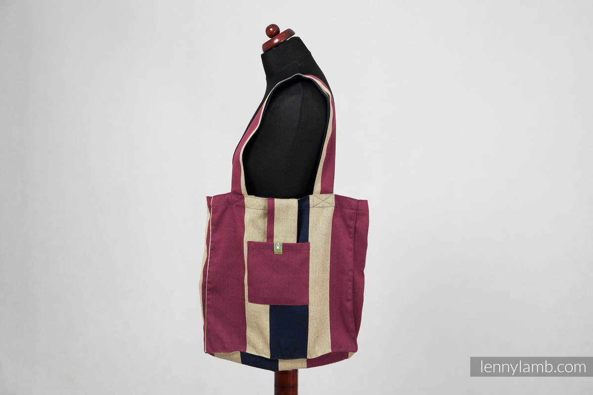 Shoulder bag (made of wrap fabric) - Tikanga - standard size 37cmx37cm #babywearing