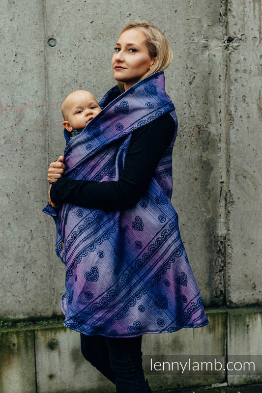 Cardigan long - taille S/M - SPACE LACE #babywearing