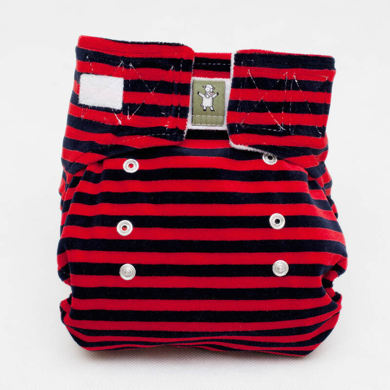 Reusable Nappy - Red FIT #babywearing