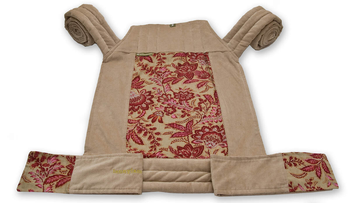 Nosidełko dla dzieci MEI-TAI,bawełna,sztruks z kapturkiem #babywearing