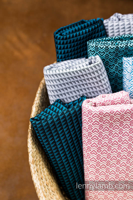 Scraps of wrap materials - Basic Collection Jacquard fabrics #babywearing