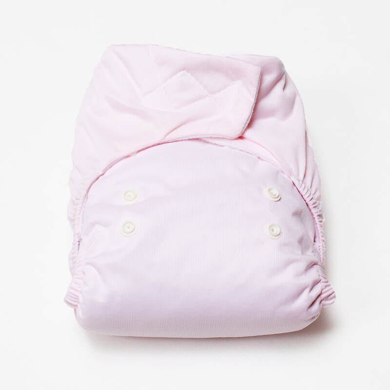 Pieluszka Wielorazowa FIT - Membrana - Różowa #babywearing