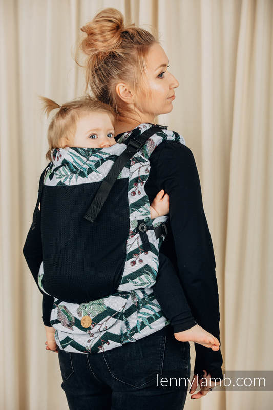 LennyUpGrade Mesh Carrier, Standard Size, jacquard weave (75% cotton, 25% polyester) - ABSTRACT  #babywearing
