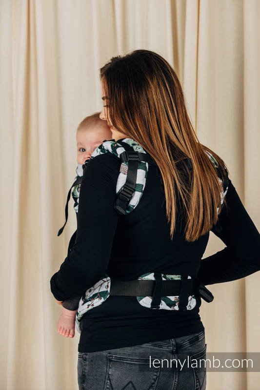 LennyUpGrade Mesh Carrier, Standard Size, jacquard weave (75% cotton, 25% polyester) - ABSTRACT  #babywearing