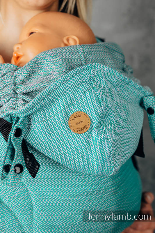 LennyGo Ergonomic Carrier, Toddler Size, herringbone weave 100% cotton - FOR PROFESSIONAL USE EDITION - ENTWINE #babywearing