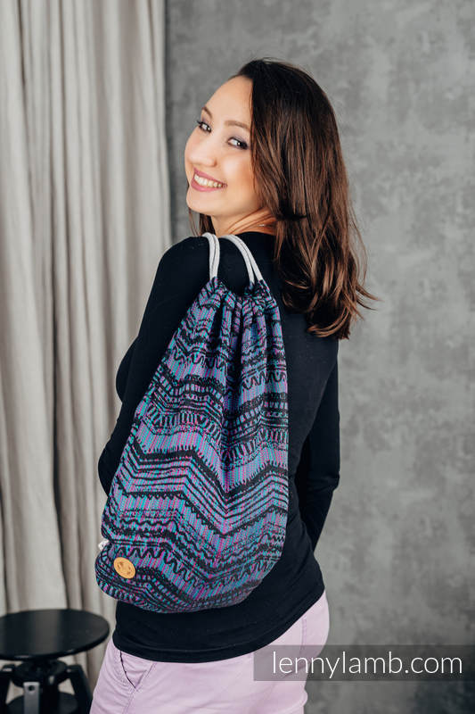 Sacca in tessuto di fascia (100% cotone) - BOHO - ECLECTIC - misura standard 32cm x 43cm  #babywearing