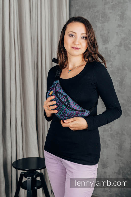 Waist Bag made of woven fabric, (100% cotton) - BOHO - ECLECTIC #babywearing