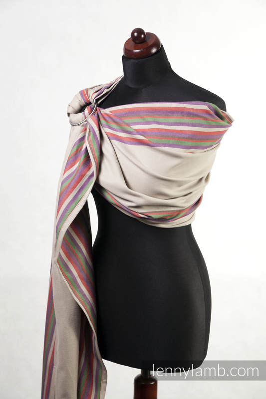 Ring Sling, Broken Twill Weave (bamboo + cotton) - Desert Rose (grade B) #babywearing