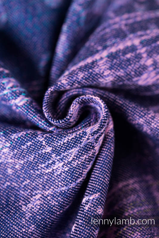 LennyHybrid Half Buckle Carrier, Standard Size, jacquard weave 100% cotton - SYMPHONY - HEATHLAND #babywearing