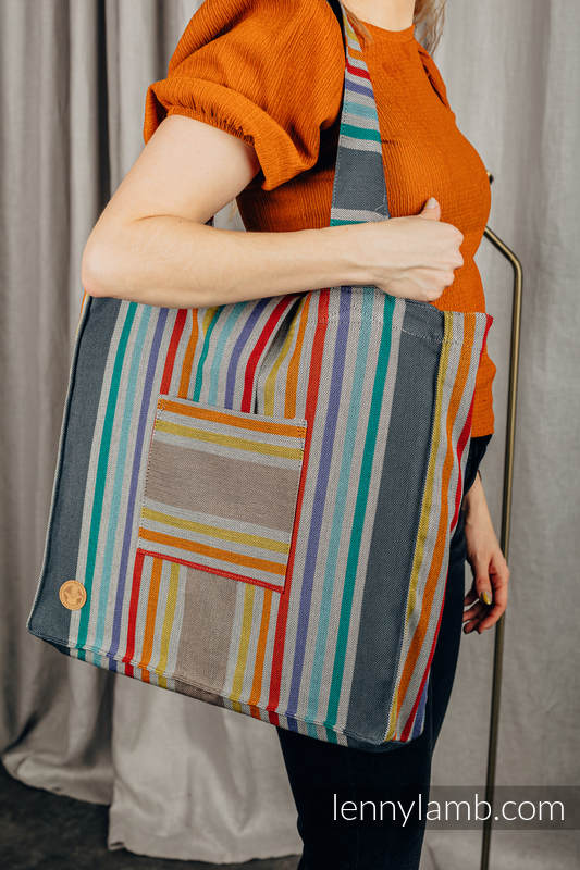 Shoulder bag made of wrap fabric (100% cotton) - OASIS #babywearing