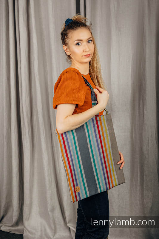 Shopping bag made of wrap fabric (100% cotton) - OASIS #babywearing