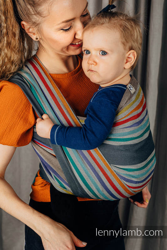 Baby Sling, Broken Twill Weave, (100% cotton) - OASIS - size XL #babywearing