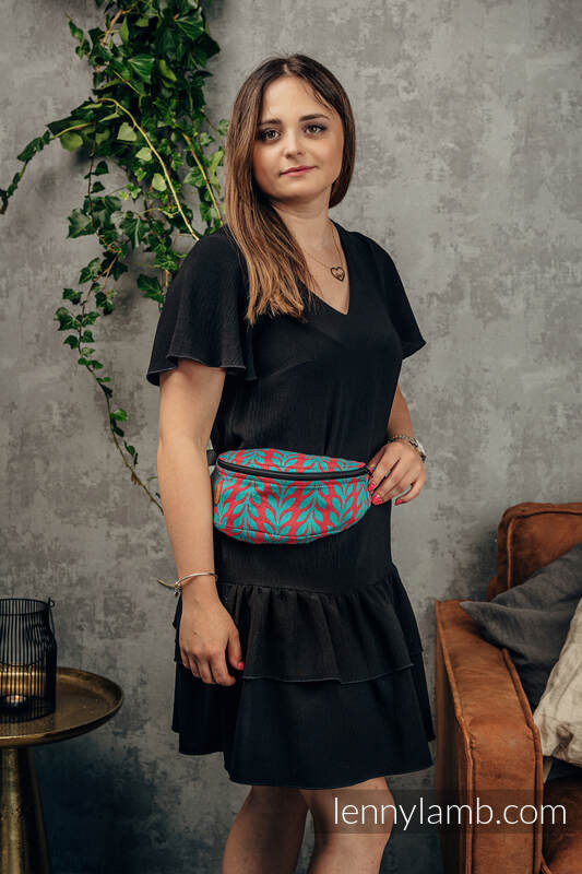 Waist Bag made of woven fabric, (100% cotton) - CATKIN - FROLIC #babywearing