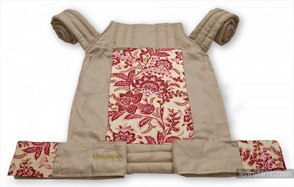 Nosidełko dla dzieci MEI-TAI, bawełna / len #babywearing