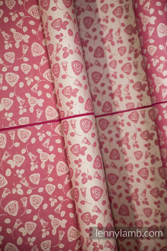 Ergonomic Carrier, Baby Size, jacquard weave 100% cotton - AWESOME BLOSSOM #babywearing