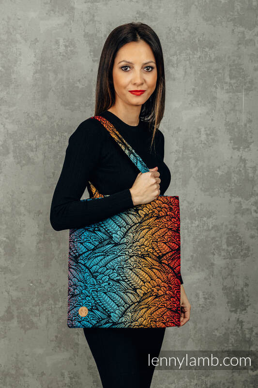 Shopping bag made of wrap fabric (100% cotton) - WILD SOUL - DAEDALUS #babywearing