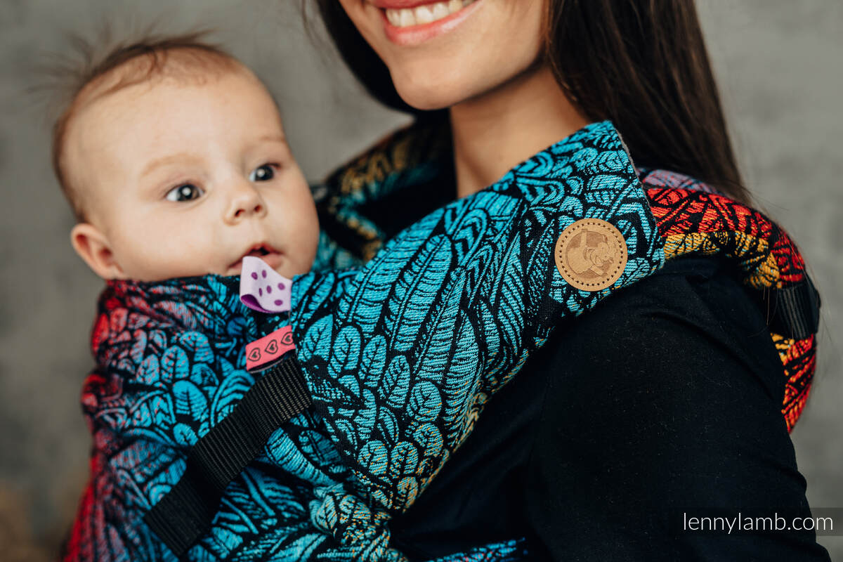 Ensemble protège bretelles et sangles pour capuche (60% coton, 40% polyester) - WILD SOUL - DAEDALUS #babywearing