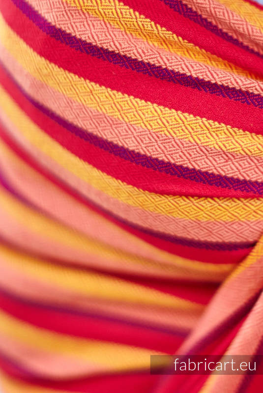 Soleil Diamond, diamond weave fabric, 100% cotton, width 140 cm, weight 220 g/m² #babywearing