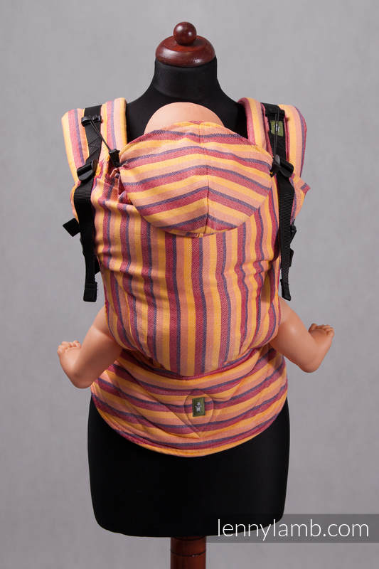 Nosidełko Ergonomiczne , splot diamentowy, bawełna z bambusem , Baby Size, HELIOS (drugi gatunek) #babywearing