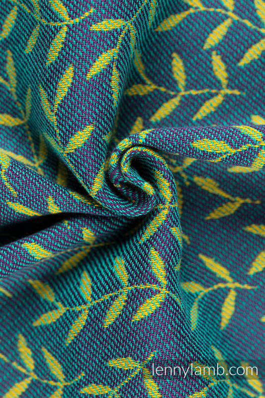 Sac à cordons en retailles d’écharpes (100% coton) - ENCHANTED NOOK - IN BLOOM  - taille standard 32 cm x 43 cm #babywearing