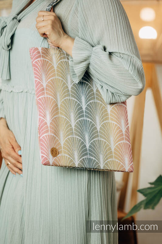 Shopping bag made of wrap fabric (100% cotton) - DECO - VINEYARD #babywearing