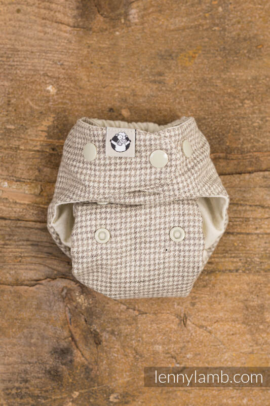 Couvre-couche en laine - Classic Pepitka - NB #babywearing
