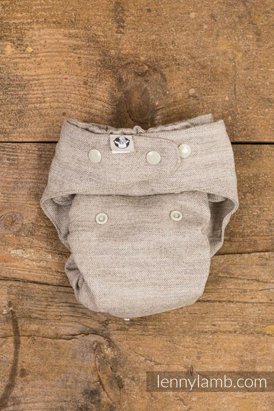 Cobertor de lana - Herringbone Natural - OS #babywearing