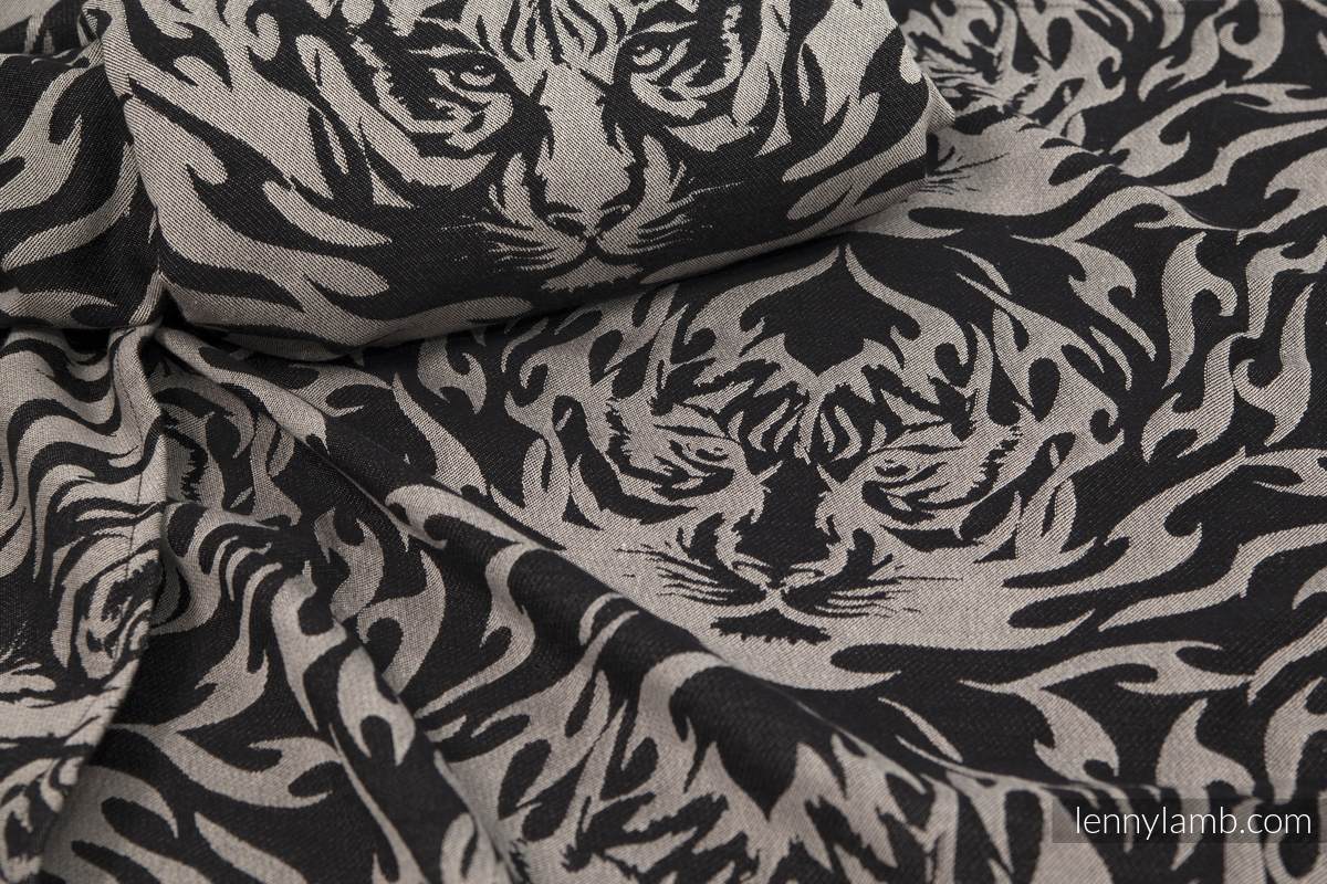 BENGAL TIGER, jacquard weave fabric, 100% cotton, width 70 cm, weight  280g/m2 #babywearing