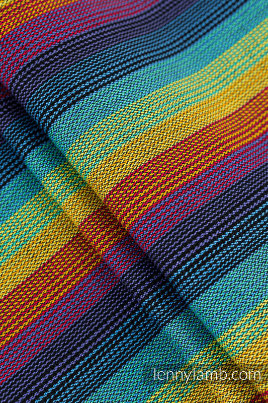 Torba na ramię z materiału chustowego, (79% bawełna, 21% len)  - LINEN PARADISO - rozmiar uniwersalny 37cm x 37cm #babywearing