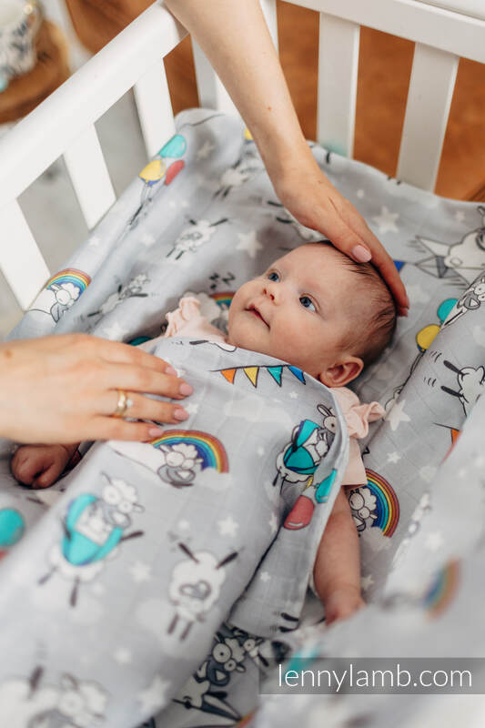 Swaddle Blanket - LENNY TALES #babywearing