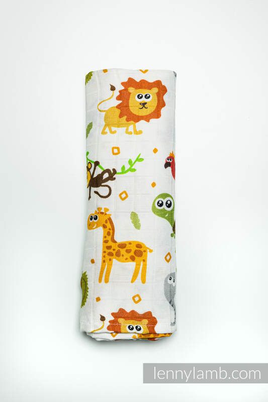 Swaddle Blanket - TRIP TO THE ZOO #babywearing