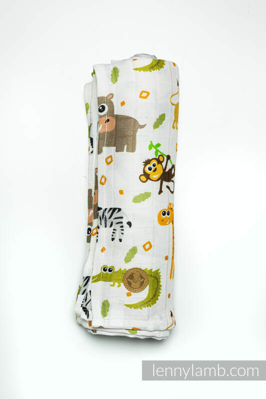 Swaddle Blanket - TRIP TO THE ZOO #babywearing