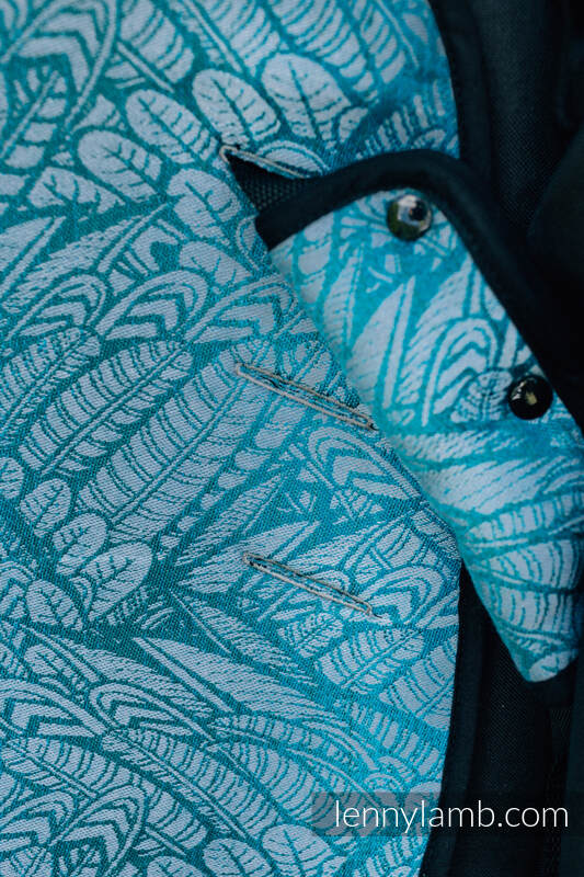 Doublure anti-sueur (pour une poussette) - WILD SOUL - LIBERTY (with merino wool, silk and cashmere) #babywearing