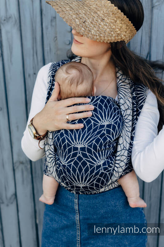 Écharpe, tissage pocket (61% Coton, 39% Soie tussah) - LOTUS - HARMONY LIMITED EDITION - taille S (4.2 m) #babywearing