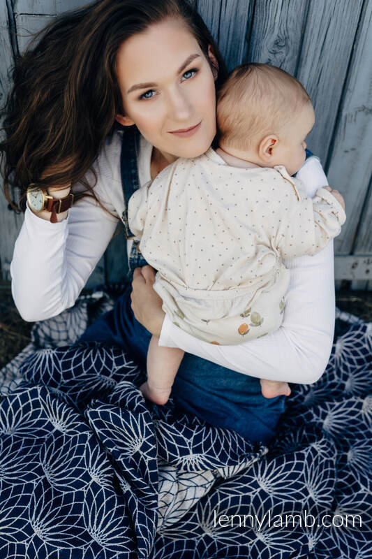 Écharpe, tissage pocket (61% Coton, 39% Soie tussah) - LOTUS - HARMONY LIMITED EDITION - taille XS (3.6 m) #babywearing