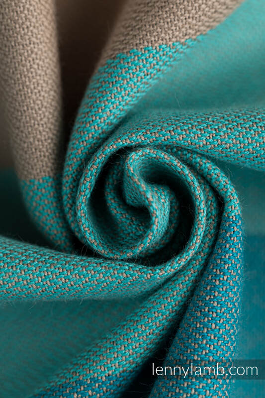 Torba na ramię z materiału chustowego, (100% bawełna) - PASTELS - uniwersalny rozmiar 37cm x 37cm #babywearing
