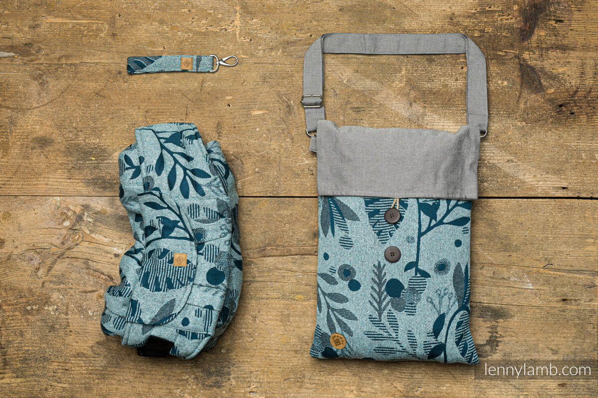 LennyUpGrade Carrier, Standard Size, jacquard weave, (41% noil silk, 35% combed cotton, 20% merino wool, 4% cashmere) - EXPERIMENT no.18 #babywearing