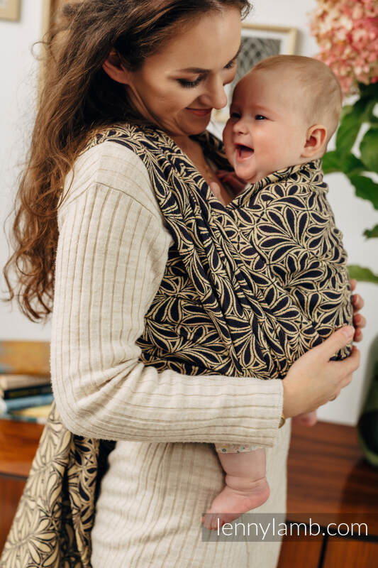 Écharpe, tissage pocket (100% Coton) - INFINITY - TIMELSS - taille M #babywearing