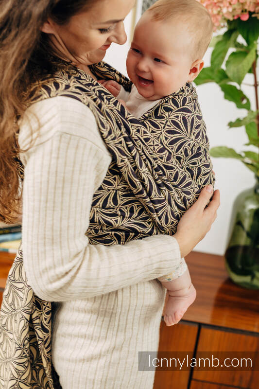 Écharpe, tissage pocket (100% Coton) - INFINITY - TIMELSS - taille L #babywearing
