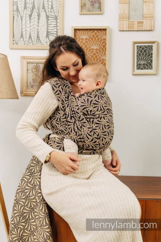 Baby Wrap, Pocket Weave (100% cotton) - INFINITY - TIMELESS - size M #babywearing