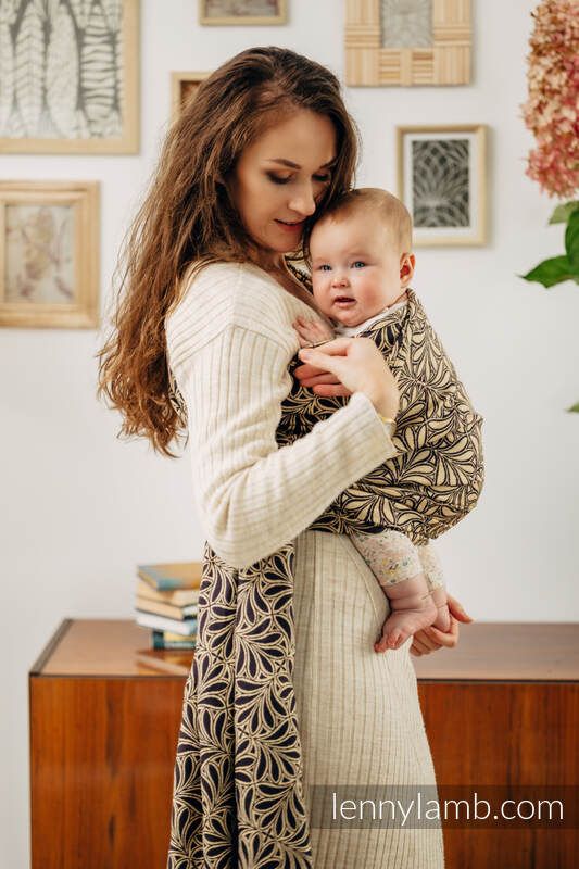 Baby Wrap, Pocket Weave (100% cotton) - INFINITY - TIMELESS - size S #babywearing