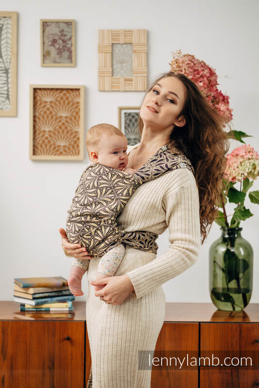 Baby Wrap, Pocket Weave (100% cotton) - INFINITY - TIMELESS - size XS #babywearing