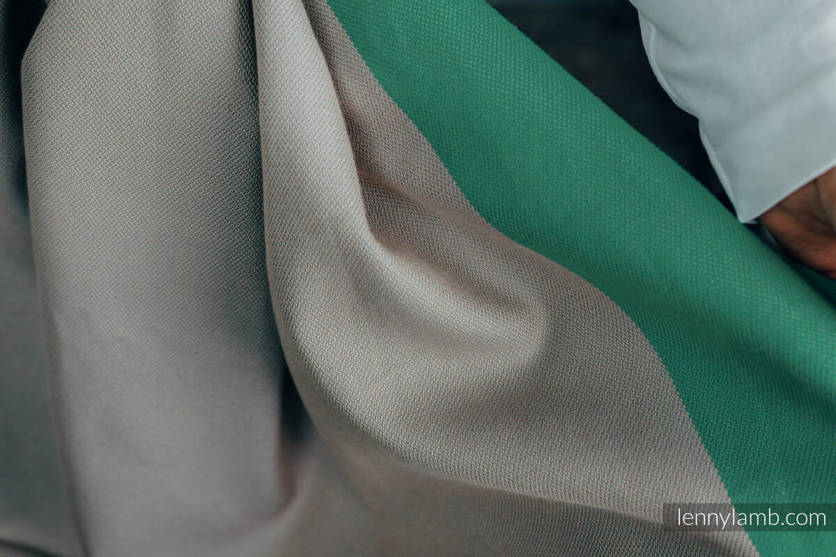 Sling de la gamme de base, 100 % coton, Sergé brisé, avec épaule sans plis - SUGARCANE - standard 1.8m #babywearing