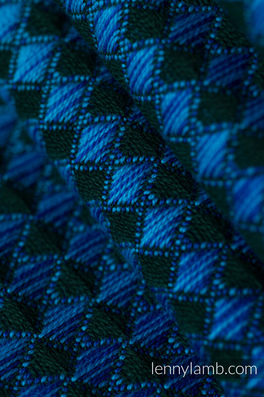 Sac à bandoulière en retailles d’écharpes (100 % coton) - FAIRYTALE - taille standard 37 cm x 37 cm #babywearing