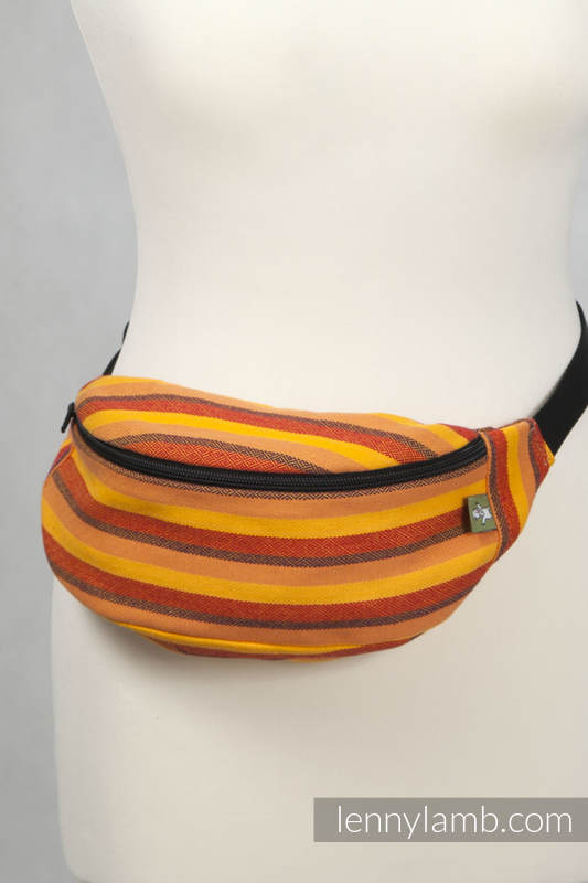 Waist Bag made of woven fabric, (100% cotton) - SURYA DIAMOND (grade B) #babywearing