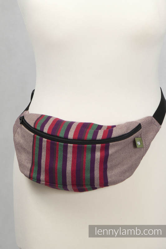 Saszetka z tkaniny chustowej, (100% bawełna) - WRZOSOWE NOCE #babywearing